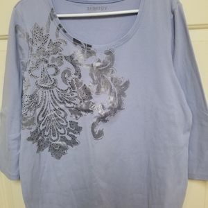 3/$12!! Chico's shirt w/ 3/4 sleeve